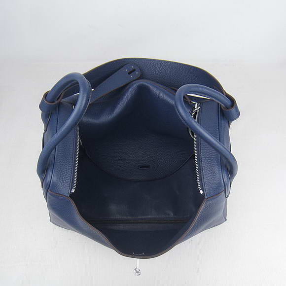 High Quality Replica Hermes Lindy 26CM Shoulder Bag Dark Blue